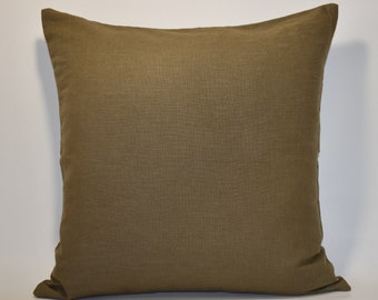 Olive green linen pillow cover ,olive green linen pillow case, decorative pillow cover, pillow cover, linen throw pillow, homedecor