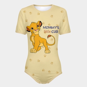 ABDL Mommy's Little Cub Snap-Crotch Bodysuit
