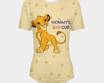 ABDL Mommy&#39;s Little Cub Snap-Crotch Bodysuit