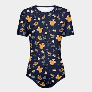 ABDL A Little Squirrelly Snap-Crotch Bodysuit
