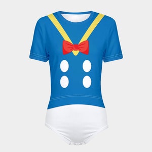 ABDL Donald Duck Snap-Crotch Bodysuit