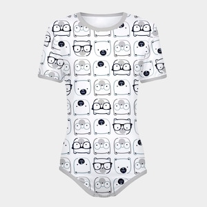 ABDL Bear-y Inquisitive Snap-Crotch Bodysuit