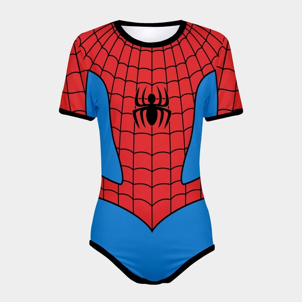 ABDL Spider-Man Snap-Crotch Bodysuit