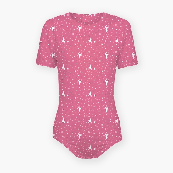 ABDL Pink Tinkerbell Snap-crotch Bodysuit -  Canada