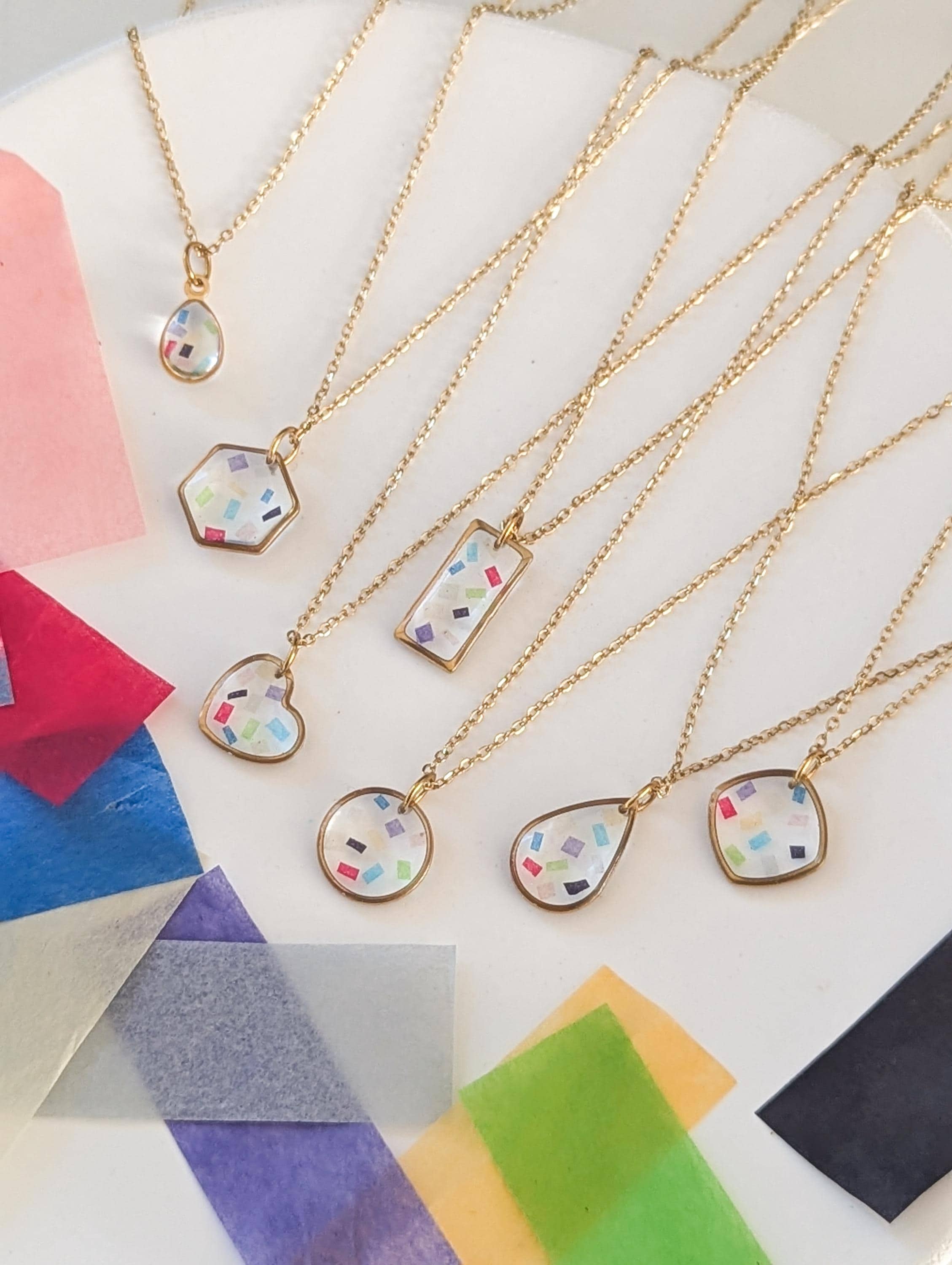 Wave silver necklace mf1658【韓国モードファッション】