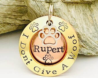 Personalised Dog Tag, Pet Tag, Dog ID Tag, Custom Dog Tag, Dog Tags For Dogs, Dog Collar Name Tag, Pet Tags For Dogs, Gift For Pets, Puppy