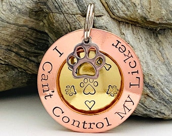 Dog Tags For Dogs, Personalised Dog Tag, Metal Dog Tag For Large Dog, Dog Collar Name Tag, Pet ID Tag Funny, Custom Dog Tag, Harness Dog Tag