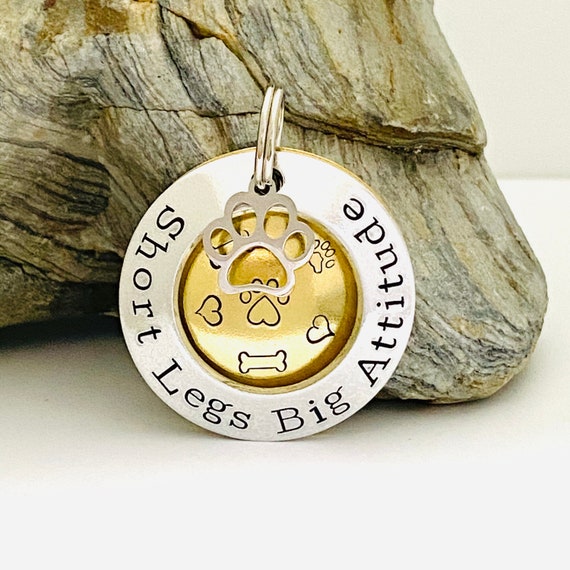Personalised Dog Tag For Dogs, Funny Pet ID Tag, Metal Name Tag For Pets, Custom Dog Tag, Double Sided Dog Tag, Puppy Name Tag, New Dog Gift
