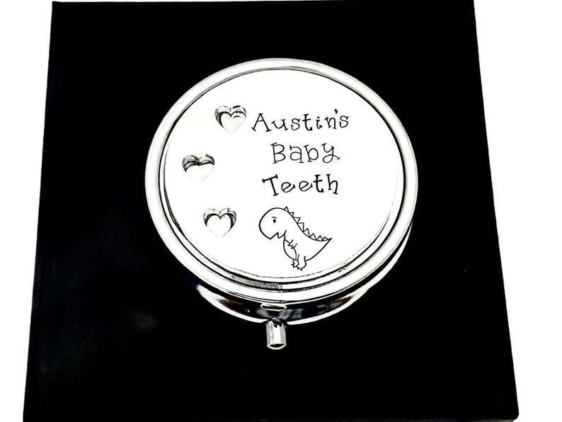 Personalised Baby Tooth Trinket Box