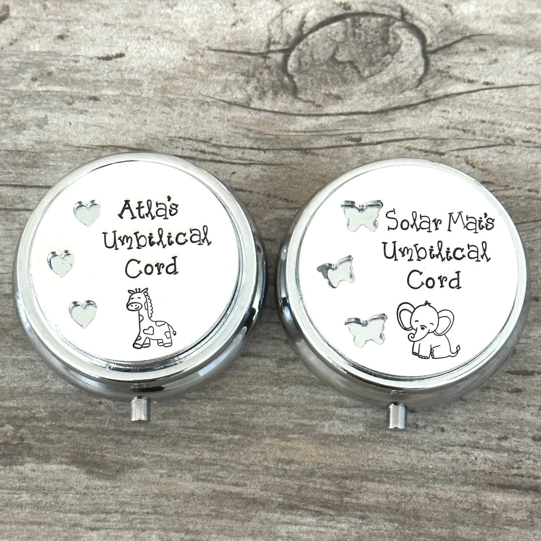 Umbilical Cord Keepsake Box, New Born Gift for Girls, Christening Gifts