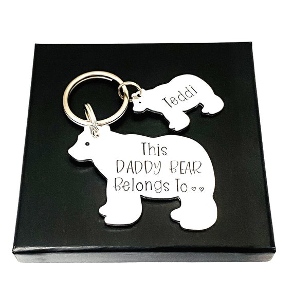 Personalised Photo Keyring White Belongs To Birthday Present