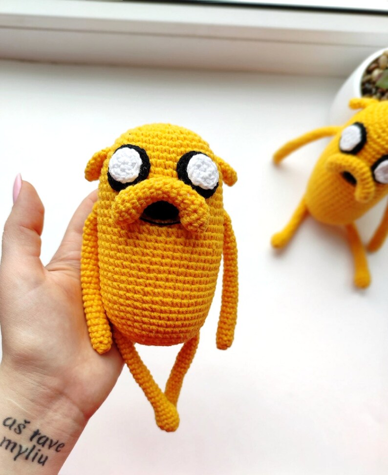 Adventure Time crochet pattern discount Set of 2 PDF Jake the dog Crochet Pattern Amigurumi tutorial Finn the Human Crochet Pattern