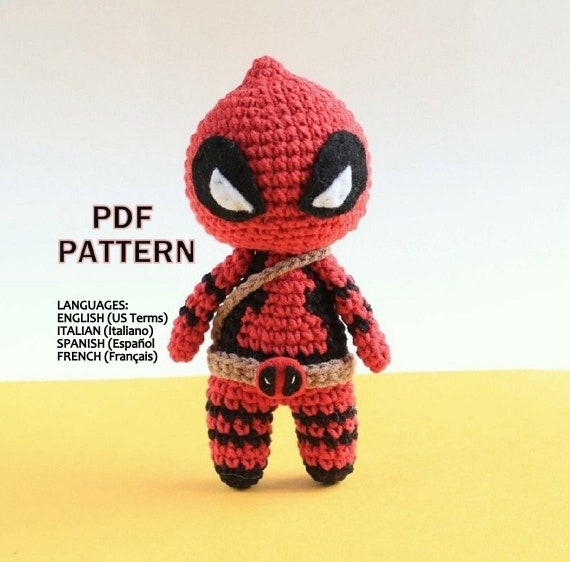 crochet superhero dolls pattern
