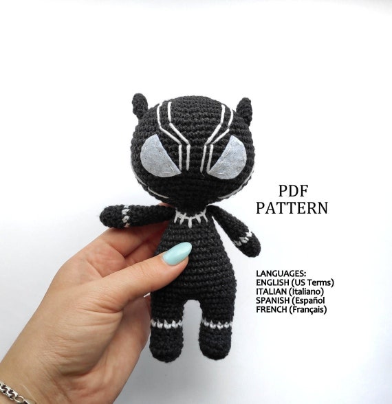 crochet black doll pattern