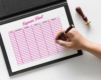 Rastreador de gastos - Gastos de empresa - Rastreador de gastos - Organizador de presupuesto