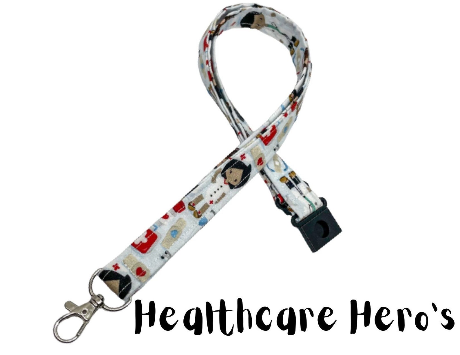 Lanyard medical Lanyards Lanyard for ID Lanyard for keys Etsy