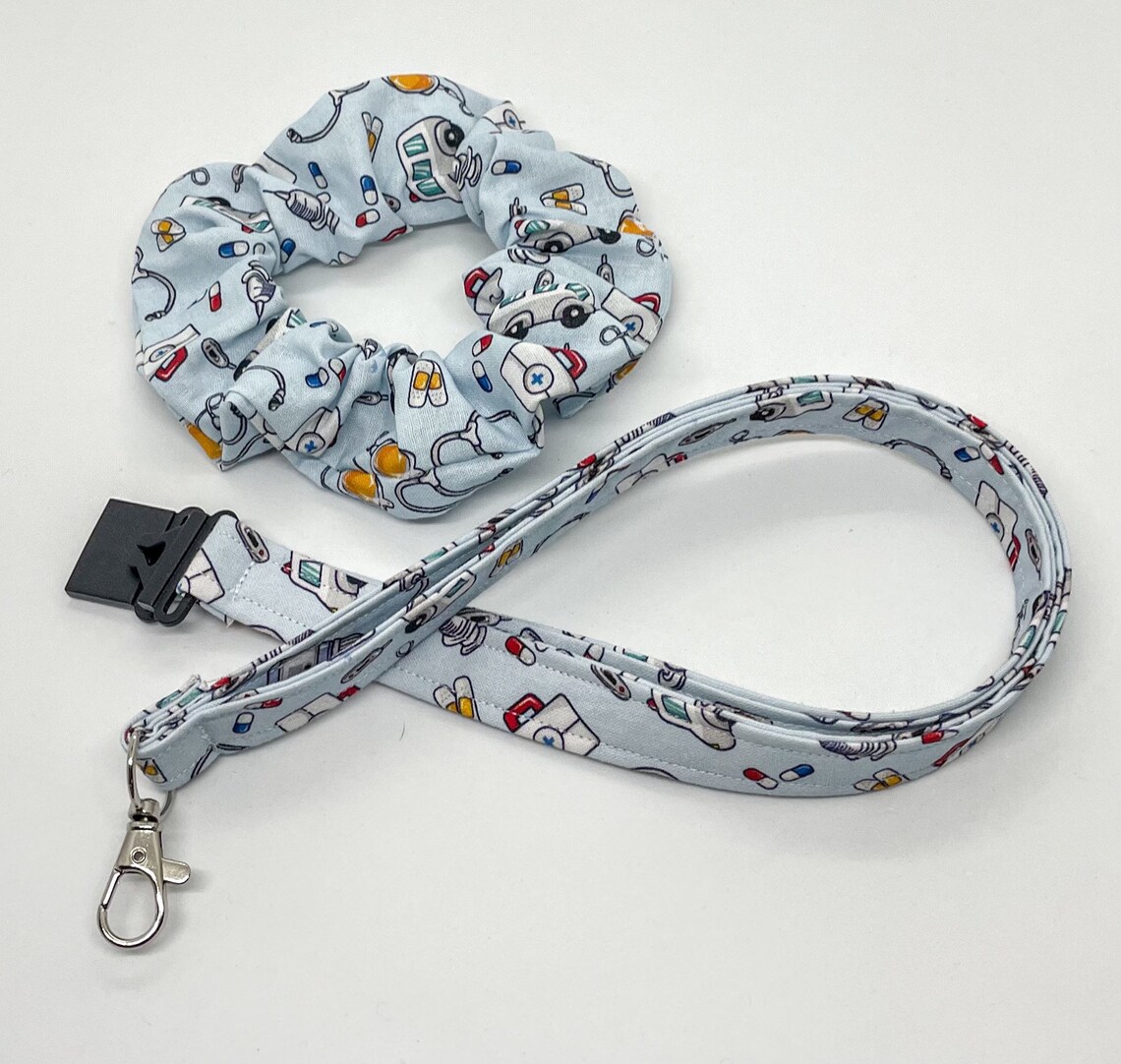 Lanyard medical Lanyards Lanyard for ID Lanyard for keys Etsy