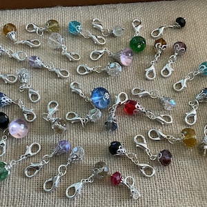 20 Zipper Pulls, Zipper Charm, For Purse, Jeans or Anything that has a Zipper-Free shipping and free gift-Mystery Lot