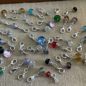 10 Zipper Pulls, Zipper Charm, For Purse, Jeans or Anything that has a Zipper-Free shipping and free gift-Mystery Lot