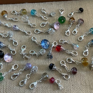 20 Zipper Pulls, Zipper Charm, For Purse, Jeans or Anything that has a Zipper-Free shipping and free gift-Mystery Lot