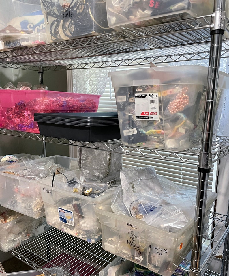 2 Lbs. Surprise Jewelry Grab Bag for Crafting Repurposing Etsy