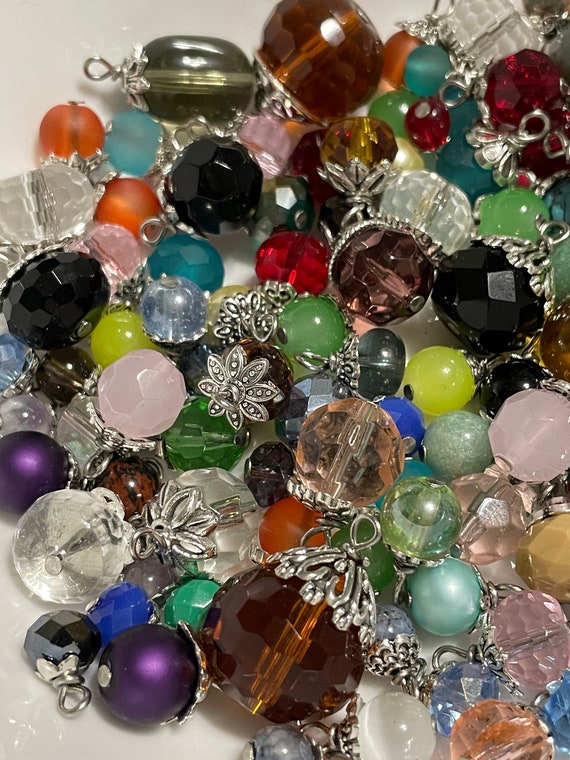 Jewelry Making Lot of 20 Small Bead Drop Dangle Grab Bag bead