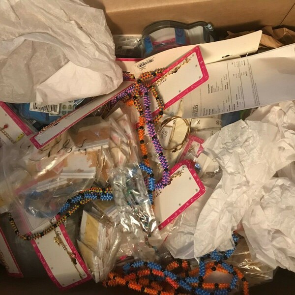 1 Pound of Kids/Pre-Teen Costume Jewelry GRAB BAG For Crafting, Repurposing and/or Repair-Mystery Lot