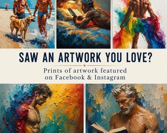 Artwork Seen on Facebook or Instagram | Fine Art Giclée Print