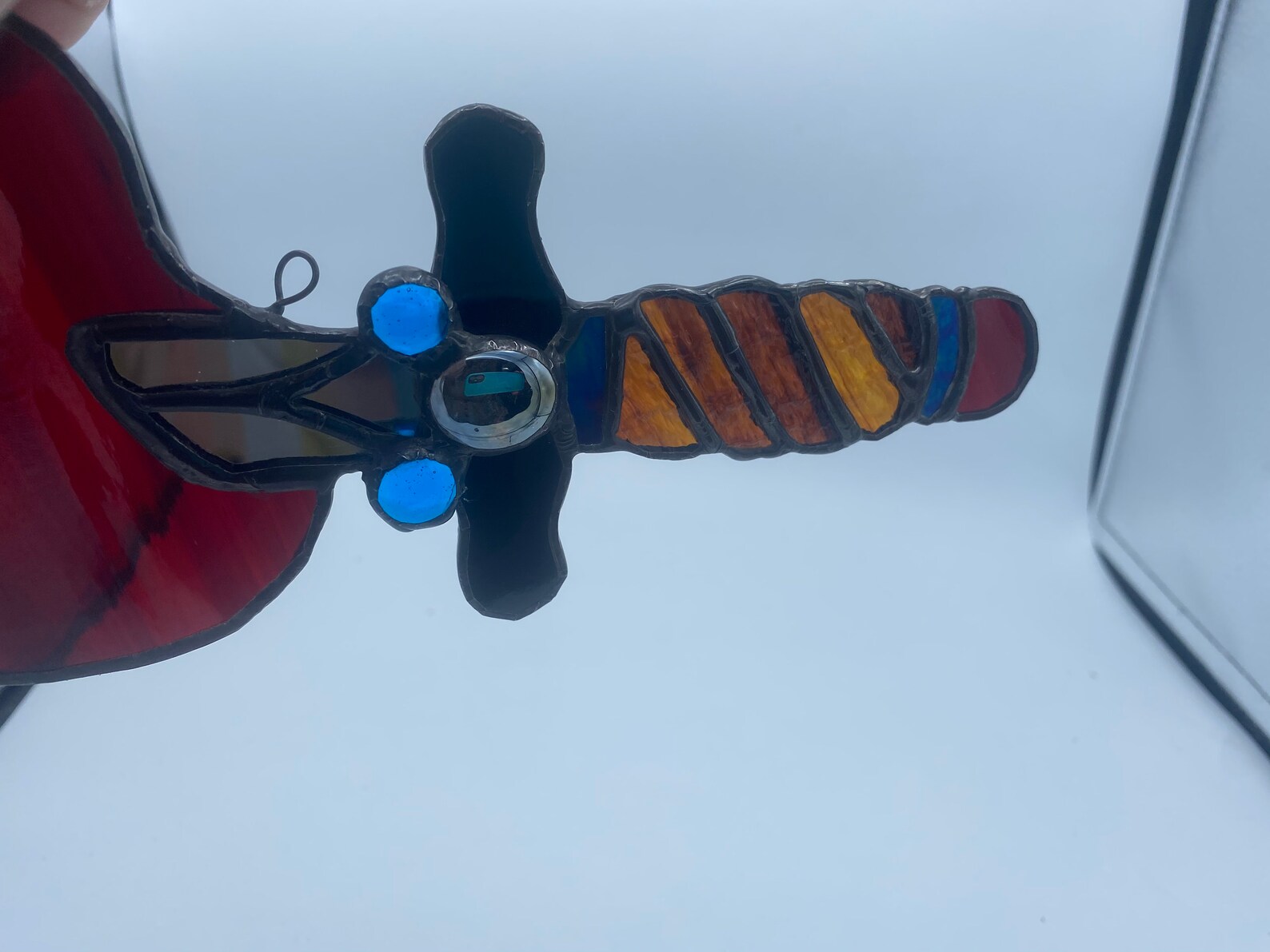 Stained Glass Dagger through Heart Etsy