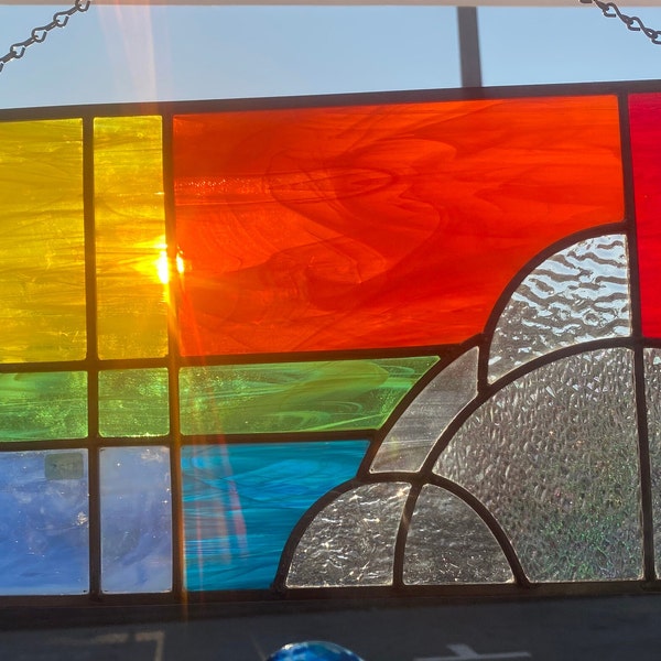 Leaded Stained Glass Etsy