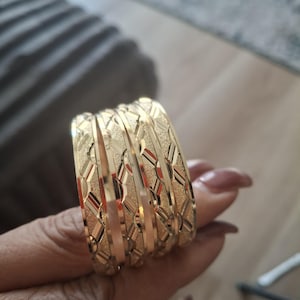 18K Layerd Gold Filled Baby/Toddler Bangles