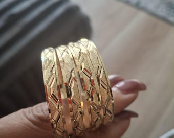 18K Layerd Gold Filled Baby/Toddler Bangles