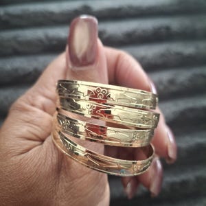 18K Layerd Gold Filled Baby/Toddler Bangles