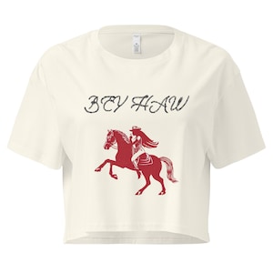 Bey Hawレディースクロップトップ