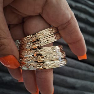 Brazaletes para bebés y niños pequeños rellenos de oro de 18 quilates