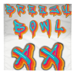 Breezy Bowl All-over print bandana