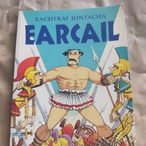 Eachtrai iontacha Earcail idioma irlandés libro para niños dibujos animados educativos Gaeilge gaélico