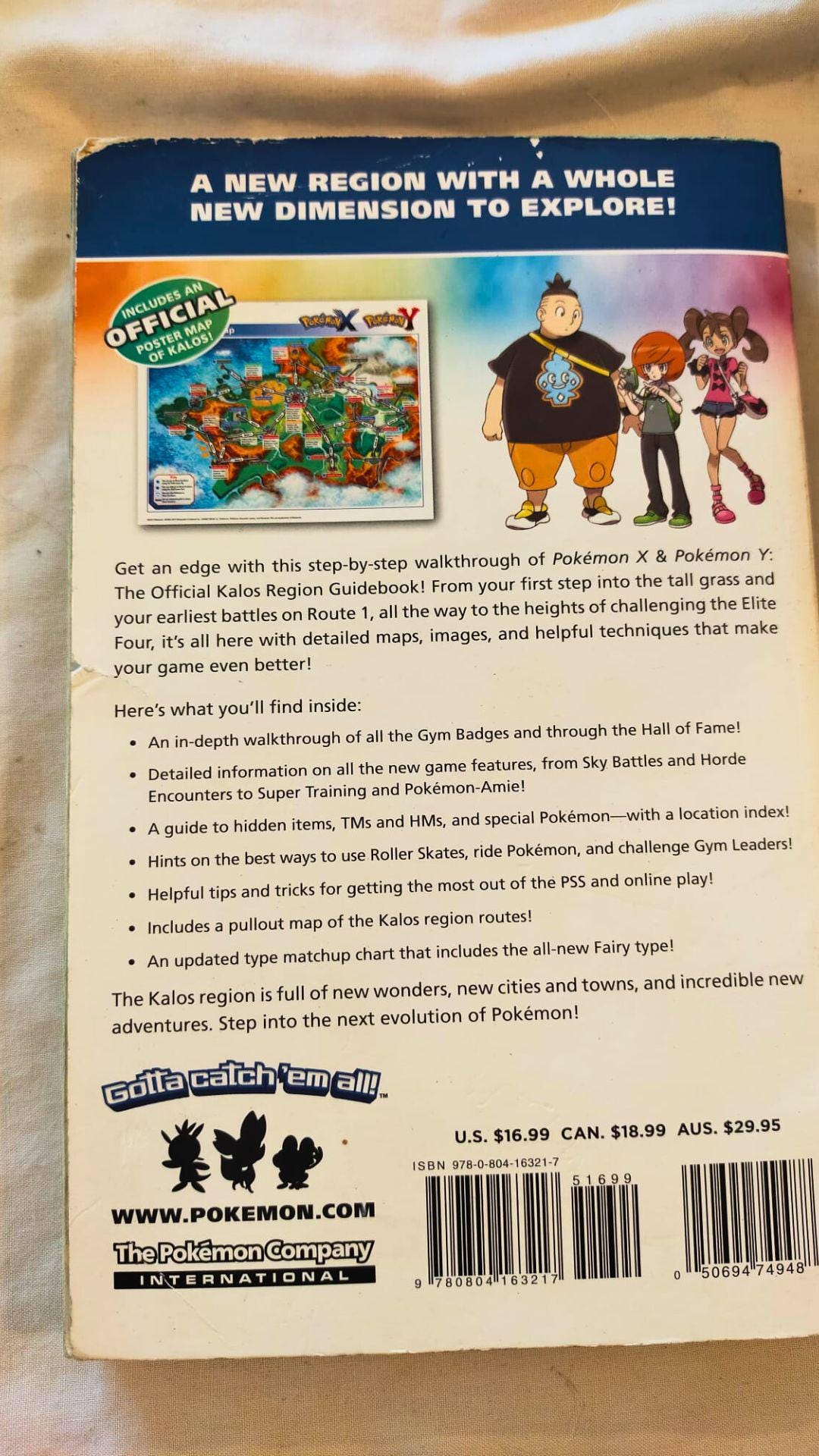 Pokemon X Pokemon Y: the Official Kalos Region Pokedex and