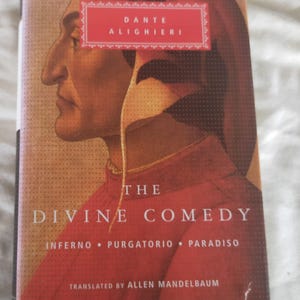 The Divine Comedy: Inferno; Purgatorio; Paradiso (Everyman's Library) - one volume hardback Dante Alighieri Like New