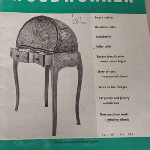 Woodworker Magazine Vol 48 No 850 September 1964 Woodworker Magazine Vintage