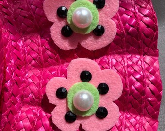 Flower Power Pearl Earrings
