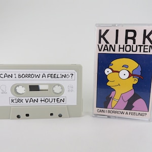 KIRK VAN HOUTEN Cassette Tape "Can I Borrow A Feeling?" The Simpsons Prop