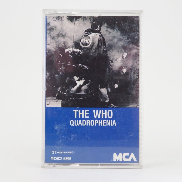 THE WHO Cassette Tape "Quadrophenia" (1973)