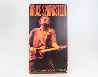BRUCE SPRINGSTEEN VHS Tape, "Video Anthology 1978-88"