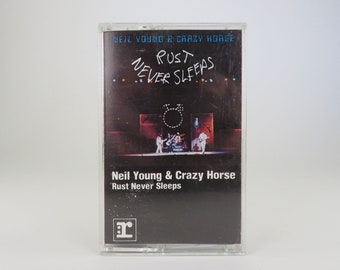 NEIL YOUNG Cassette Tape "Rust Never Sleeps" (1979)