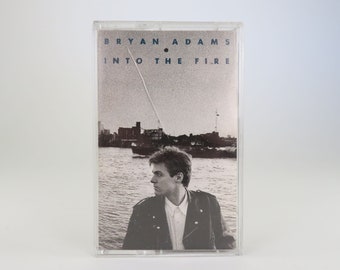 BRYAN ADAMS Cassette Tape "Into the Fire" (1987)