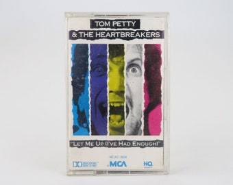 TOM PETTY Cassette Tape "Let Me Up (I've Had Enough)" (1987)