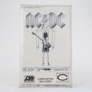 ACDC Cassette Tape "Flick of the Switch" (1983)