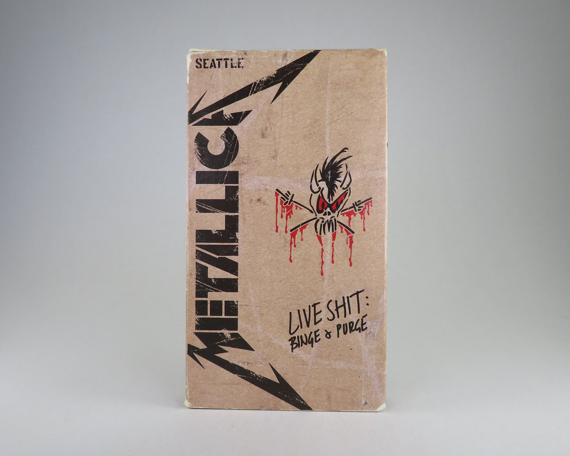 METALLICA VHS Tape Live Shit: Binge & Purge - Etsy 日本