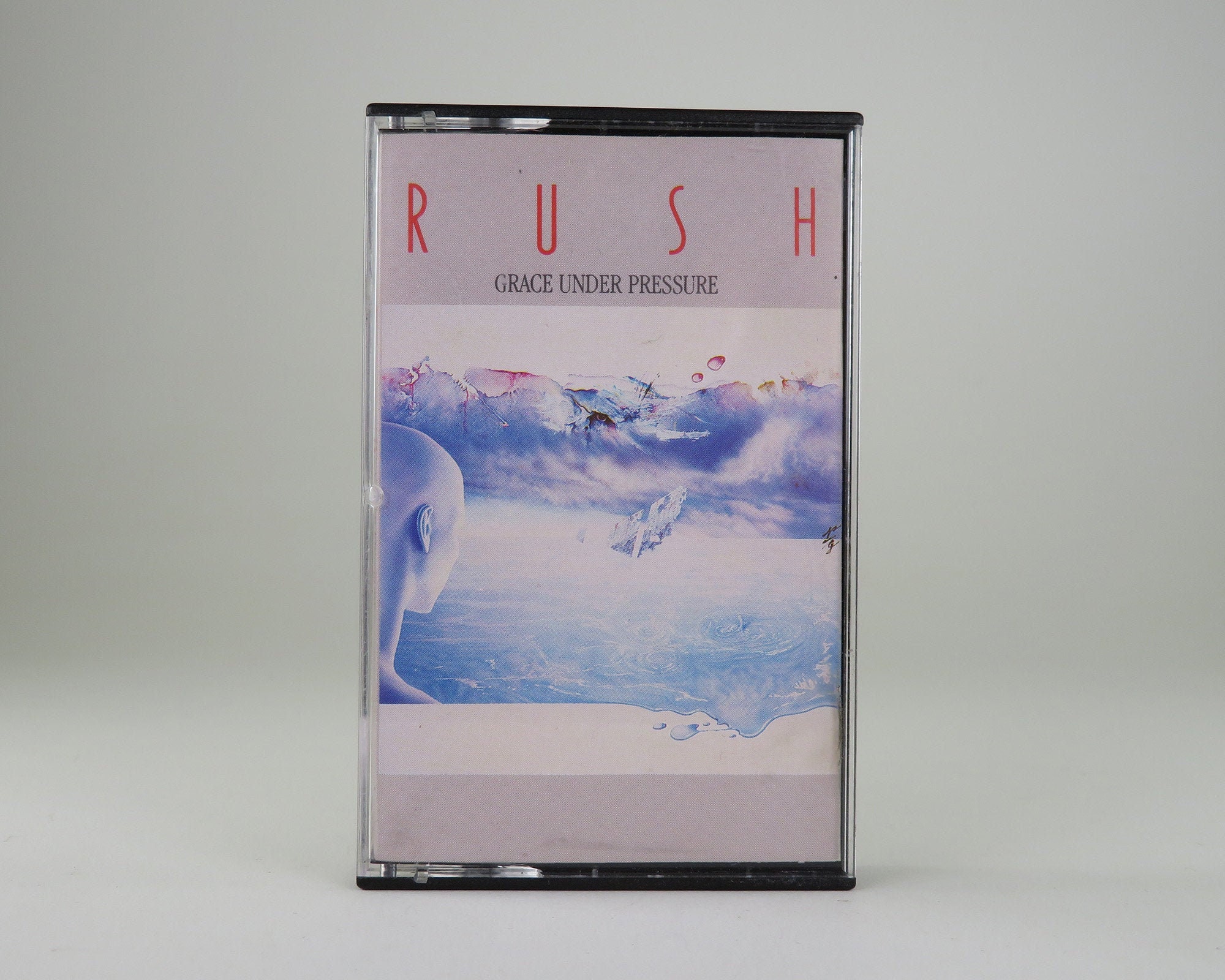 RUSH Cassette Tape grace Under Pressure 1981 Etsy